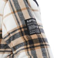 Veste à carreaux Écru Homme Kaporal Cyrh vue 3