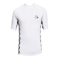 Lycra Blanc Homme Quiksilver Arch Ss pas cher