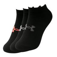 X6 Paires de Chaussettes Noir Femme Under Armour Essential