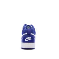 Baskets Blanches/Bleu Femme Nike Court Borough Mid 2 vue 3