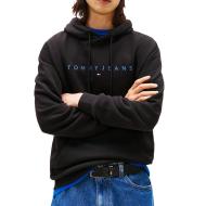 Sweats à Capuche Noir Homme Tommy Hilfiger Linear