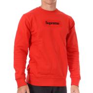 Sweat Rouge/Noir Homme Supreme Grip Mark