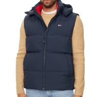 Doudoune Sans Manches Marine Homme Tommy Hilfiger Essential pas cher