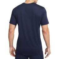 T-shirt Marine Homme Nike M Nk Pro vue 2
