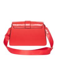 Sac Bandoulière Rouge Femme Manoukian Romeo vue 2