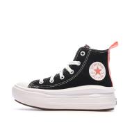 Baskets Noires Fille Converse Chuck Taylor All Star Move pas cher