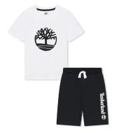 Pyjama Blanc/Noir Ado Timberland T60050 pas cher