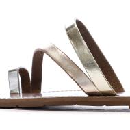 Sandales Or/Cuivre/Argent Femme Chattawak Summer Metal vue 7