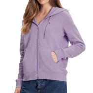 Sweat Zippé Mauve Femme Tommy Hilfiger 19729