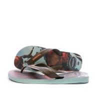 Tongs Marron/Bleu Homme Havaianas Slim Flatform Cruella
