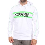 Sweat à capuche Blanc Homme Supreme Grip Leben