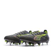 Chaussures de Foot Gris/Jaune Homme Puma Ultra 5 Ultimate MxSG vue 6