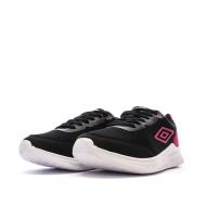 Baskets Noir/Rose Femme Umbro Nateo vue 6