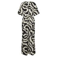 Combinaison Noir/Écru Femme Vero Moda Magnete pas cher