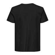T-shirt Noir Femme JDY Selma vue 2