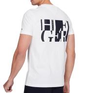 T-shirt Blanc/Noir Homme Tommy Hilfiger MW0MW22167 vue 2