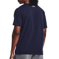 T-Shirt Marine Homme Under Armour Camo Boxed vue 2