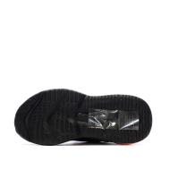 Baskets Noir/Rouge Garçon Kappa Logo Pylos123 vue 5