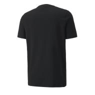 T-shirt Noir Homme Puma Tape Tee vue 2