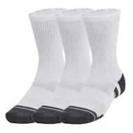 x3 Paires de Chaussettes Blanc Homme Under Armour Performance Tech pas cher