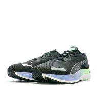 Chaussures de Running Noire/Verte Homme Puma Velocity Nitro vue 6