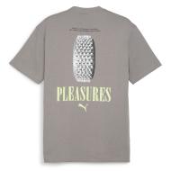 T-shirt Gris/Vert Homme Puma X Pleasures vue 2