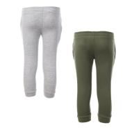 2x Joggings Kaki/Gris Garçon Reebok Spun vue 2