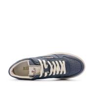 Baskets Bleu Homme Replay Reload Washed vue 3