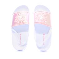 Claquettes Rose Fille Rose Lulu Castagnette Lydonie vue 3