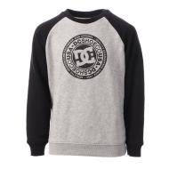 Sweat Gris/Noir Garçon Dc shoes Circle Star pas cher