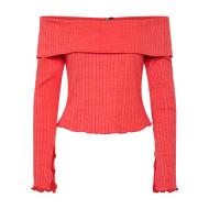 Pieces Jazmine Camiseta roja de mujer barato