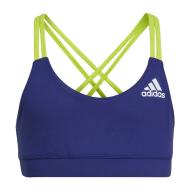 Brassière Marine/Vert Fille Adidas Yoga pas cher
