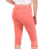 Pantacourt Rose Femme Teddy Smith Comf Used vue 2