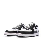 Baskets Noires/Blanches Homme Nike Court Vision Lo vue 6