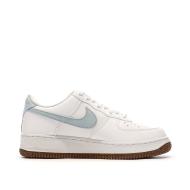 Baskets Blanches/Bleu Homme Nike Air Force 1 07 vue 2