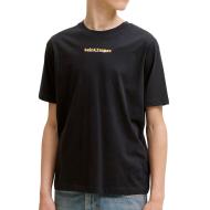 T-Shirt Noir Garçon Jack & Jones Jjcity