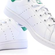 Stan Smith Blanc/Vert Mixte Adidas vue 7
