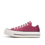 Baskets Roses Femme Converse Chuck Taylor All Star Lift A05438C pas cher