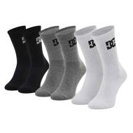 3 pairs of grey/white/black men’s socks – DC Shoes Sock affordable