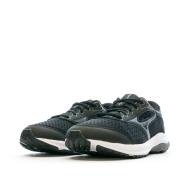 Chaussures de Running Noir Junior Mizuno Wave Rider vue 7