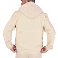 Veste à Capuche Écru Homme Project X Paris Matelassage vue 2