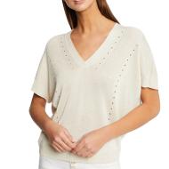T-shirt Beige Femme Morgan Machi