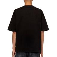 T-shirt Noir Homme Diesel Nlabel vue 2