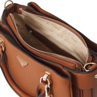 Sac à Bandoulière Marron Femme Guess Fedora vue 3