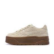 Baskets Beiges Femme Puma Karmen1