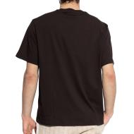 T-Shirt Noir Homme Lacoste Essentiel vue 2