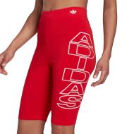 Short Rouge Femme Adidas Tights pas cher