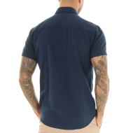 Chemise Manches Courtes Marine Homme Jack & Jones Hoxford vue 2