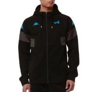Veste Noire Homme Kappa Adorfeo pas cher