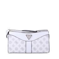 Sac à Bandoulière Blanc Femme Guess Dorys